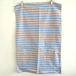 3 Pottery Barn Kids Standard Striped Blue Orange White Pillowcases
